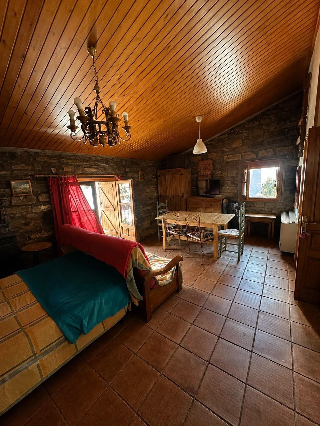 Habitación Triple de la Casa Rural El Hospital